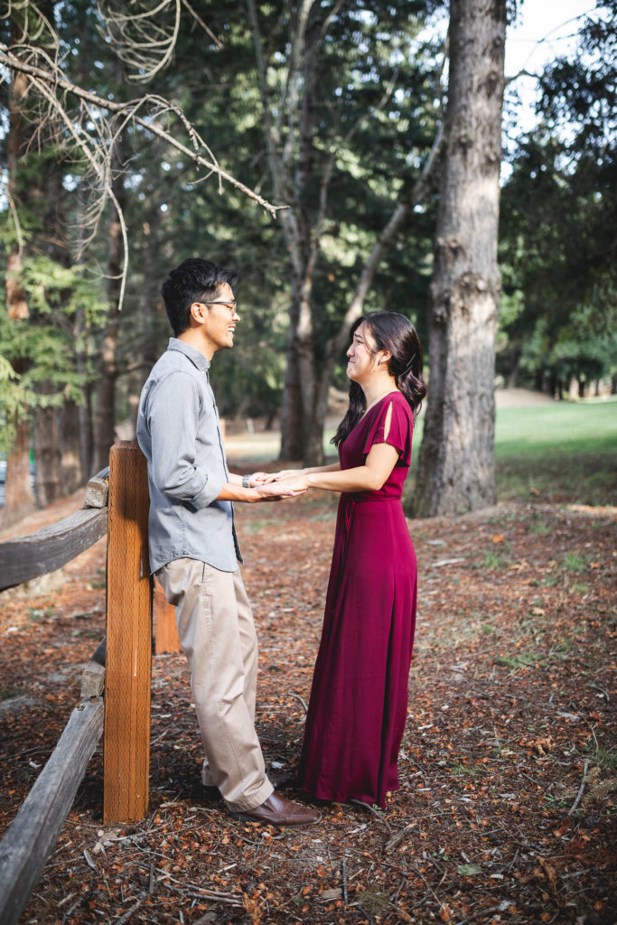 sanborn county park engagement couple shoot